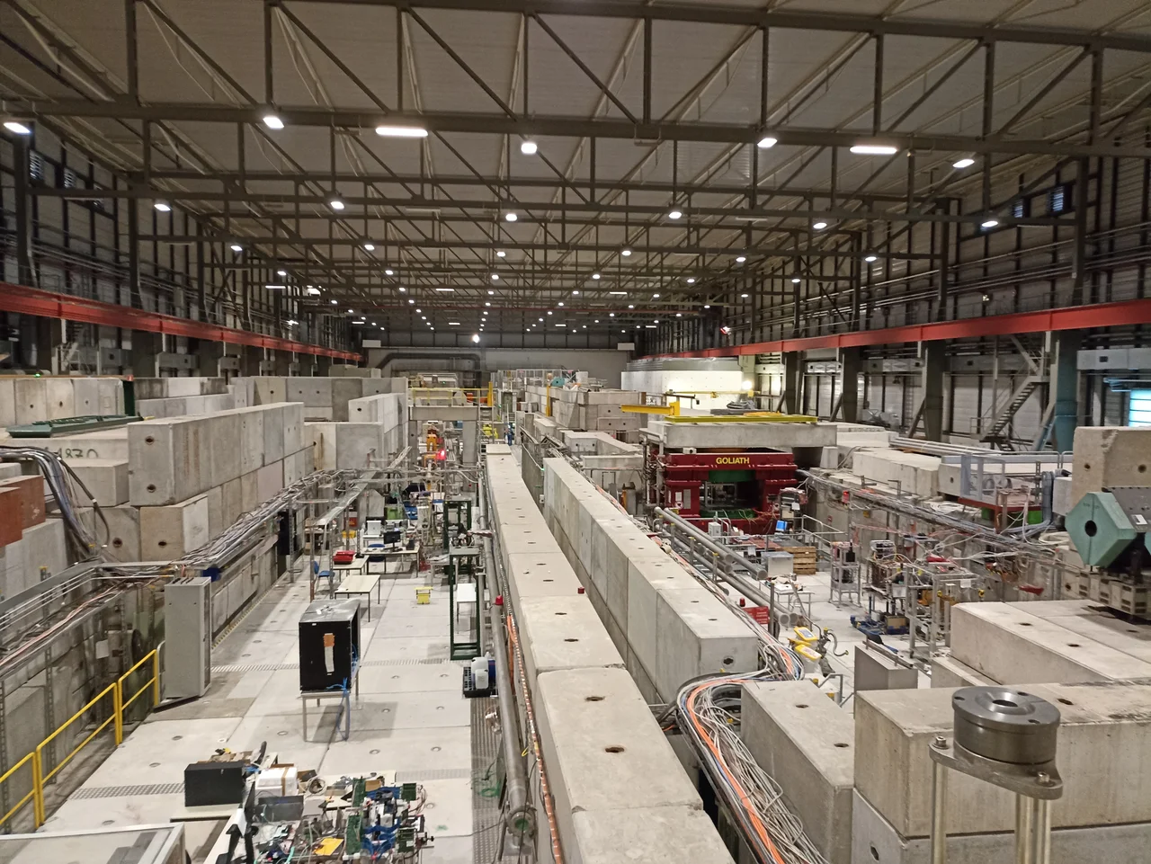 Abb. 11: Blick in eine Testhalle 