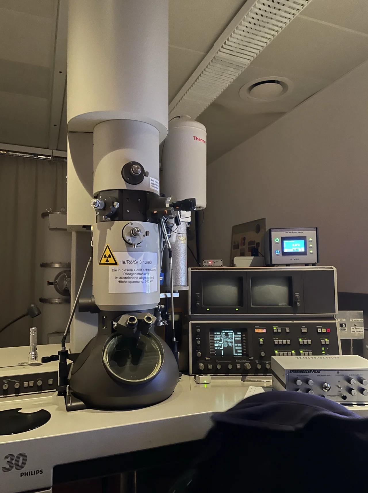 Transemissionen-Elektronen-Mikroskop