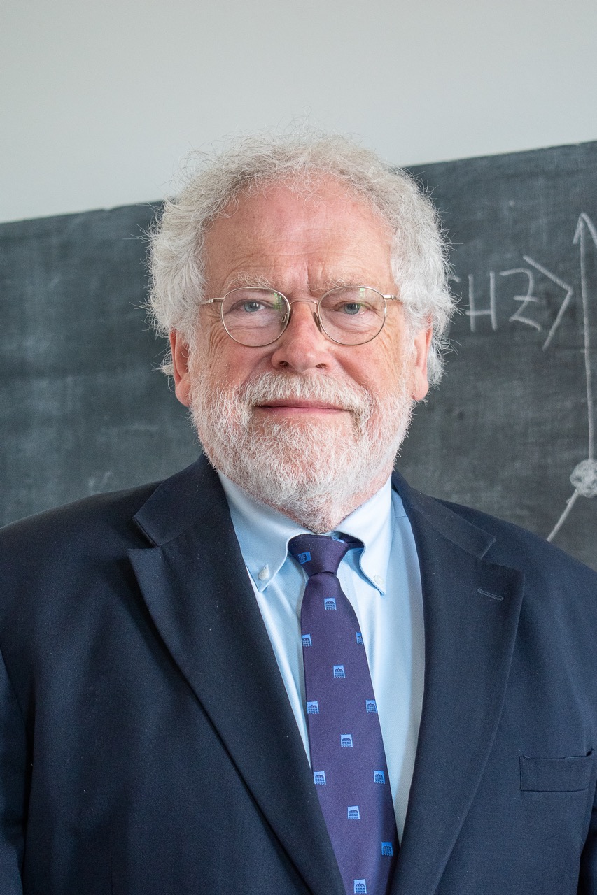 Anton Zeilinger in his office in Vienna - June 2023 
Photo by Jacqueline Godany